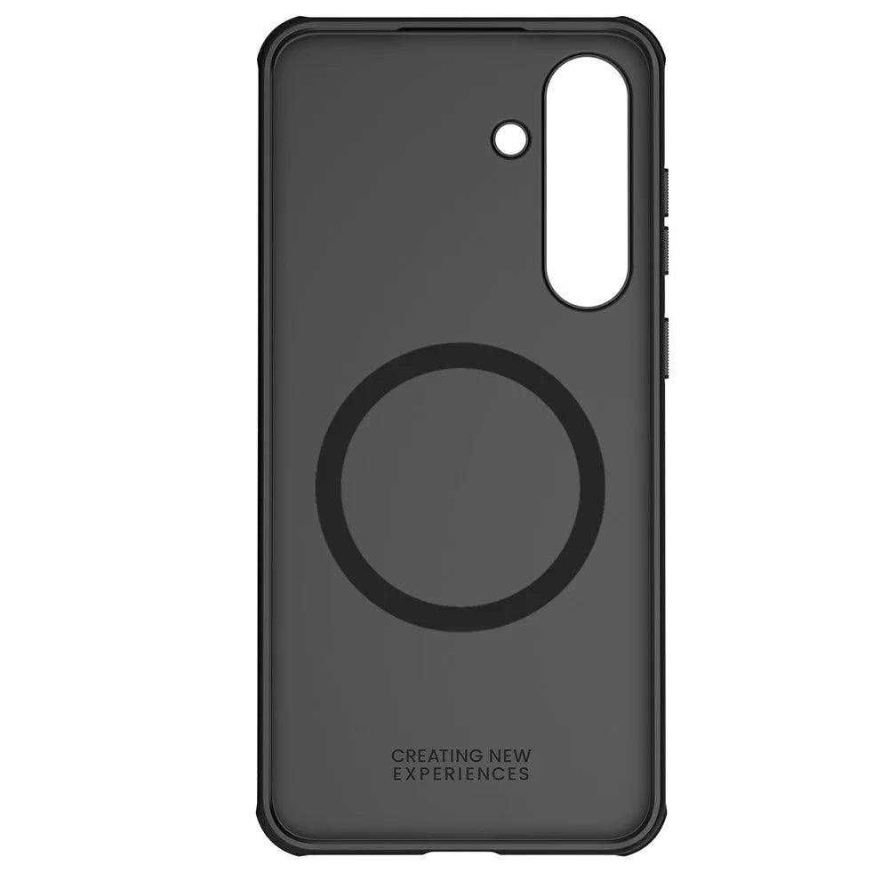 NILLKIN Frosted Shield Pro for Samsung Galaxy S25 FE Magnetic Case PC + TPU Phone Cover - Black - 4