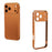 For iPhone 17 Pro Bumper Case Heat Dissipation Aluminium Alloy Phone Shell with Buckle / Camera Lid - Orange - 2