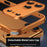 For iPhone 17 Pro Bumper Case Heat Dissipation Aluminium Alloy Phone Shell with Buckle / Camera Lid - Orange - 6