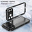 For iPhone 17 Pro Bumper Case Heat Dissipation Aluminium Alloy Phone Shell with Buckle / Camera Lid - Orange - 7