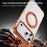 For iPhone 18 Pro Max / 17 Pro Max Case Compatible with MagSafe Airbag Anti Drop TPU + PC Clear Phone Cover - Orange - 4