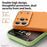 For iPhone 16 Pro Max Liquid Silicone Case Upgraded to 17 Design Style Shockproof Phone Cover - Light Cyan - 4