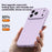 For iPhone 17 Pro Case Compatible with MagSafe Precise Cutouts Liquid Silicone Protective Back Cover - Light Purple - 2