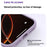 For iPhone Air Case Compatible with MagSafe Precise Cutouts Liquid Silicone Protective Back Cover - Light Purple - 4