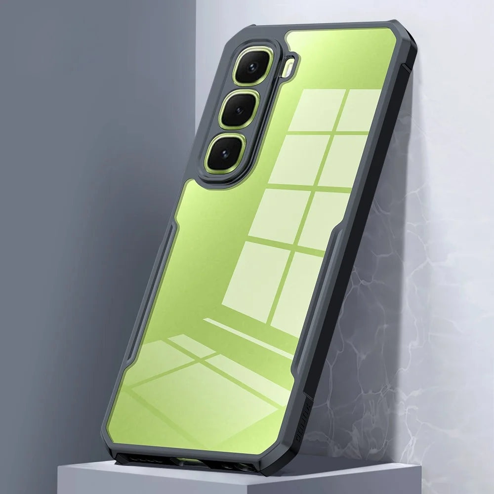 XUNDD For Infinix Hot 60i 4G Case Dropproof TPU + Acrylic Clear Back Phone Cover - 3