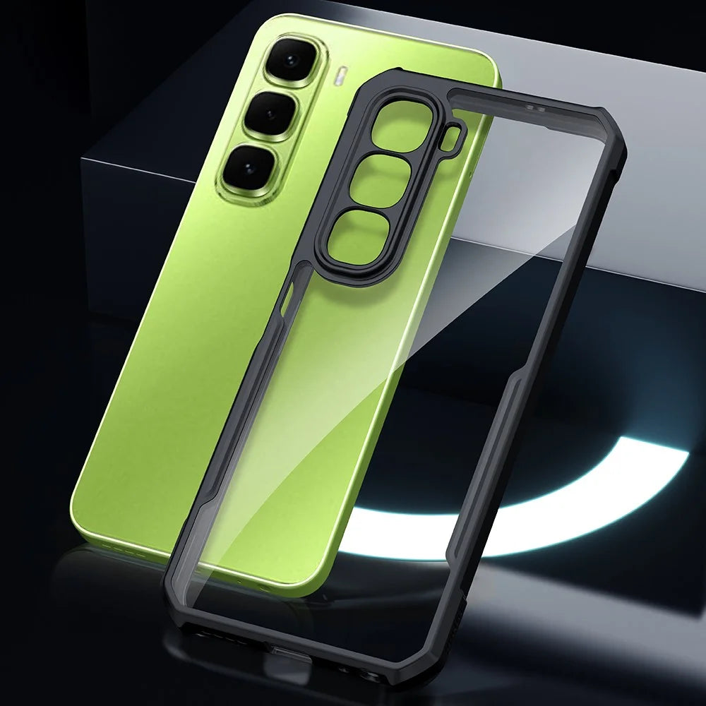 XUNDD For Infinix Hot 60i 4G Case Dropproof TPU + Acrylic Clear Back Phone Cover - 7