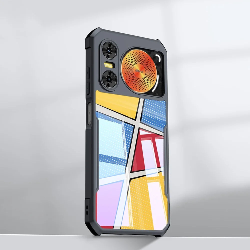 XUNDD For ZTE nubia Music Pro Case Dropproof TPU + Acrylic Clear Back Phone Cover - 3