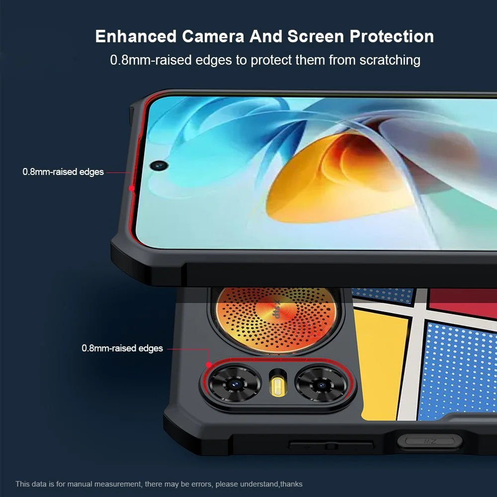 XUNDD For ZTE nubia Music Pro Case Dropproof TPU + Acrylic Clear Back Phone Cover - 5