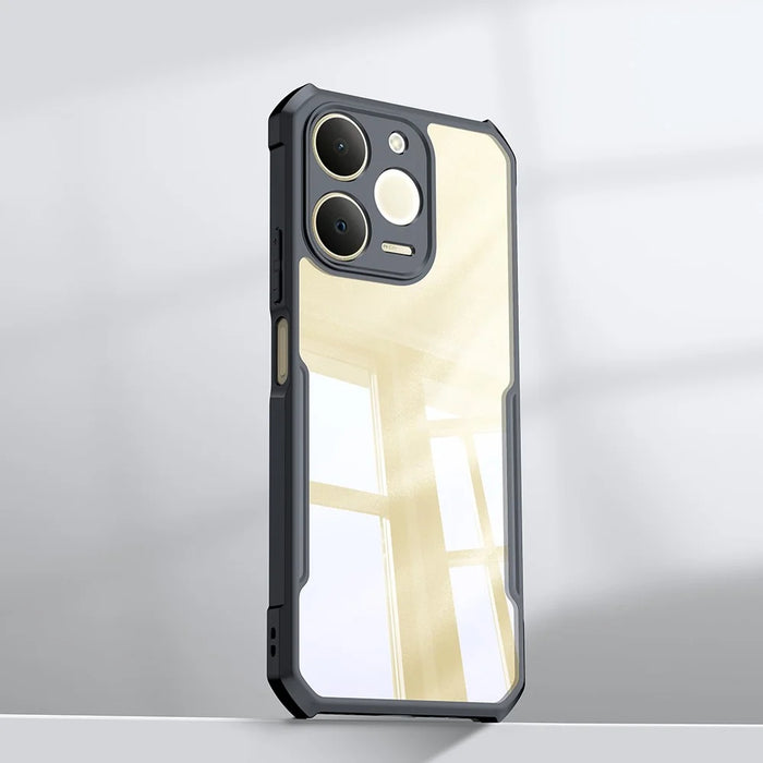 XUNDD For Realme Note 70 4G Case Dropproof TPU + Acrylic Clear Back Phone Cover - 3