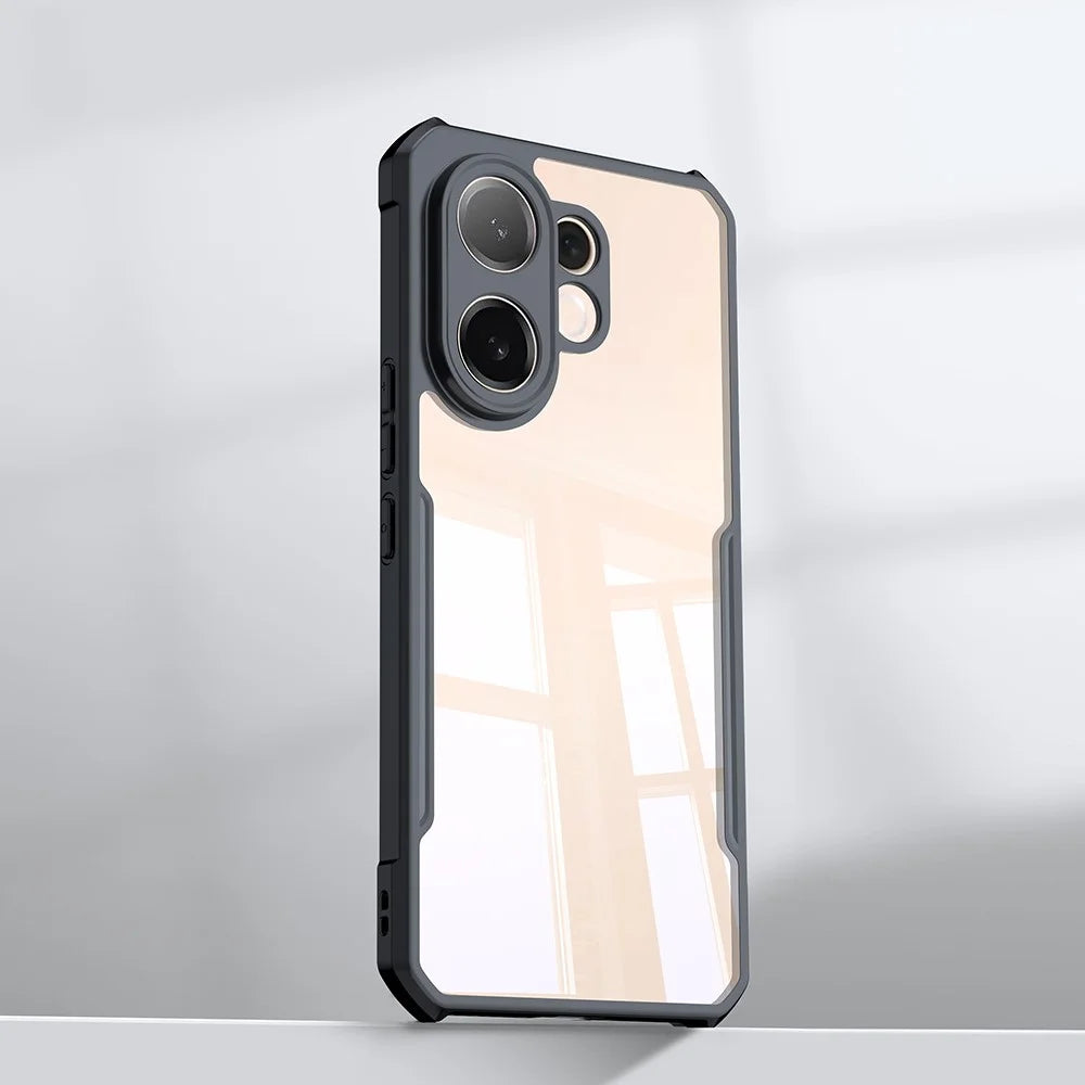 XUNDD For vivo V60 5G Case Dropproof TPU + Acrylic Clear Back Phone Cover - 3