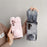 For Samsung Galaxy S25 FE Case Plush Cute Bunny Winter Fluffy TPU Phone Cover - Pink - 6