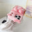 For iPhone 17 Pro Max Case 3D Heart Plush TPU Winter Warm Soft TPU Phone Cover - Blue - 7