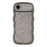 For iPhone Air Case Wavy Edge Epoxy TPU Shockproof Phone Cover - Transparent Black - 1