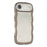 For iPhone Air Case Wavy Edge Epoxy TPU Shockproof Phone Cover - Transparent Black - 3