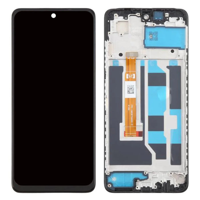 For Oppo A3x 4G / A3 4G (A40) Grade B LCD Screen and Digitizer Assembly + Frame (Without Logo) - 1
