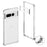 For Google Pixel 7 Pro 5G Bumper Cases Metal Frame Heat Dissipation Cover with Lens Protector - Silver - 1