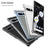 For Google Pixel 7 Pro 5G Bumper Cases Metal Frame Heat Dissipation Cover with Lens Protector - Silver - 5