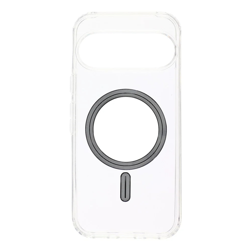 For Google Pixel 10 / 10 Pro Phone Magnetic Case TPU + PC Clear Back Cover - 2
