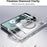 For Google Pixel 10 Pro XL Phone Magnetic Case TPU + PC Clear Back Cover - 2