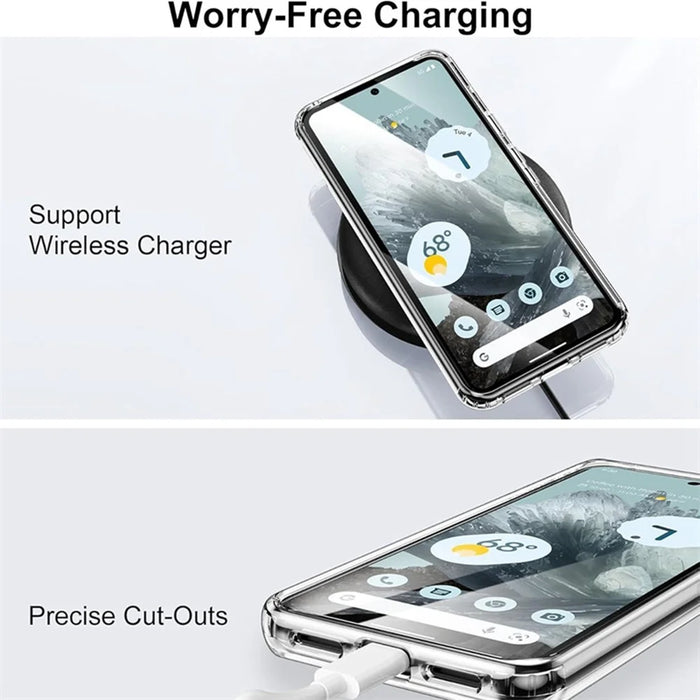 For Google Pixel 10 Pro XL Phone Magnetic Case TPU + PC Clear Back Cover - 3