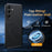 For Samsung Galaxy S25 Magnetic Case Leather Coated TPU + PC Phone Cover - Black - 2