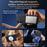 For Samsung Galaxy S25 Magnetic Case Leather Coated TPU + PC Phone Cover - Black - 3