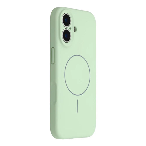 YCADEN For iPhone 17 Case Compatible with MagSafe Precise Cutouts TPU Phone Back Cover - Grass Green - 1