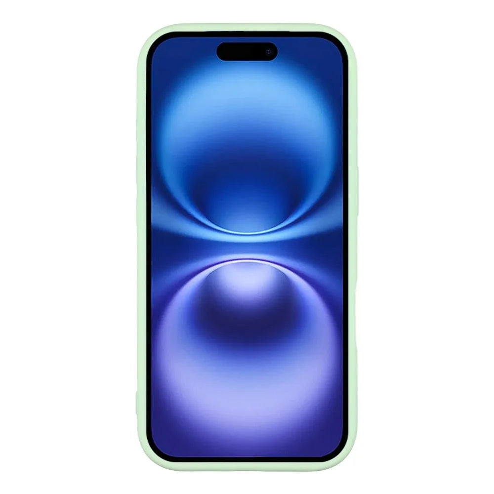 YCADEN For iPhone 17 Case Compatible with MagSafe Precise Cutouts TPU Phone Back Cover - Grass Green - 2