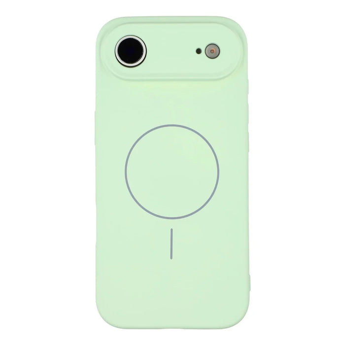 YCADEN For iPhone Air Case Compatible with MagSafe Precise Cutouts TPU Phone Back Cover - Grass Green - 3