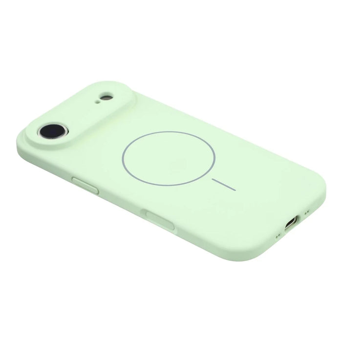 YCADEN For iPhone Air Case Compatible with MagSafe Precise Cutouts TPU Phone Back Cover - Grass Green - 4