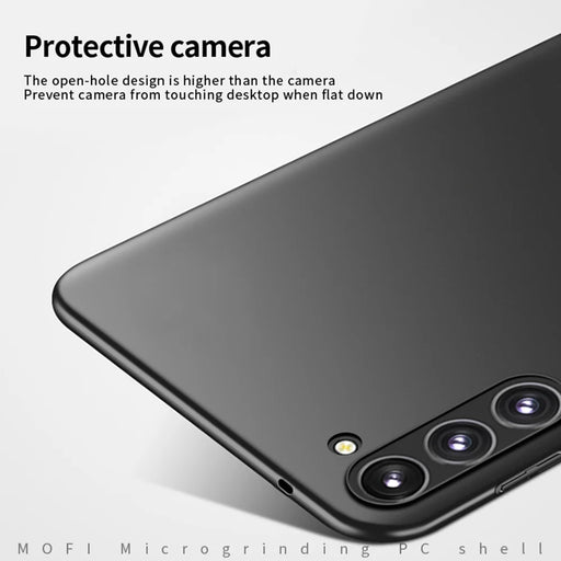 MOFI For Samsung Galaxy S25 FE Phone Case  Shield Matte Series Ultra Slim PC Protective Cover - Black - 2