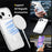 For iPhone 17 Pro Max Case Compatible with MagSafe PC + TPU Clear Phone Cover with Tempered Glass Screen Protector - Pink - 3