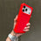 For iPhone 18 Pro Max / 17 Pro Max Case 3 in 1 Shockproof PC TPU Matte Phone Back Cover - Red - 1