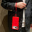 For iPhone 18 Pro Max / 17 Pro Max Case 3 in 1 Shockproof PC TPU Matte Phone Back Cover with Wrist Strap - Red - 3