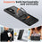 For Samsung Galaxy S24 Ultra Magnetic Case TPU + PC Kickstand Phone Cover - Black - 5