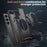 For Samsung Galaxy S24 Ultra Magnetic Case TPU + PC Kickstand Phone Cover - Black - 6