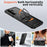 For Samsung Galaxy A26 5G Magnetic Case TPU + PC Kickstand Phone Cover - Black - 5