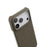 MELKCO For iPhone 17 Pro Max Case Genuine Cow Leather PC Phone Cover Compatible with MagSafe - Grey - 5