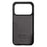 MELKCO For iPhone 17 Pro Case Compatible with MagSafe Waxy Genuine Cow Leather PC Phone Back Cover - Black - 2