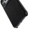MELKCO For iPhone 17 Pro Case Compatible with MagSafe Waxy Genuine Cow Leather PC Phone Back Cover - Black - 6