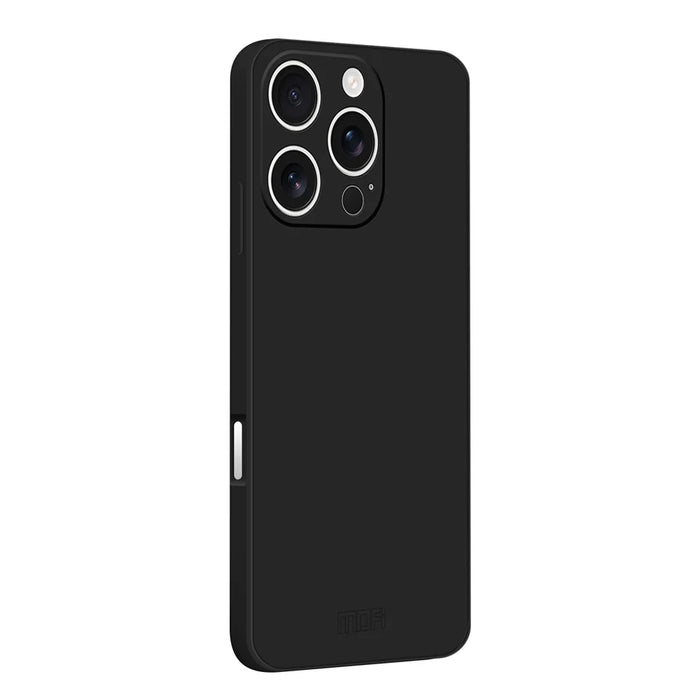 MOFI For iPhone 16 Pro Case  Skin Touch Soft TPU Protective Phone Cover - Black - 1