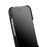 MELKCO For iPhone 17 Case Compatible with MagSafe Waxy Genuine Cow Leather PC Phone Back Cover - Black - 2