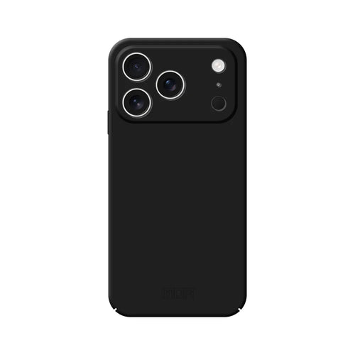 MOFI For iPhone 17 Pro Max Phone Case  JK Qin Series Skin-Touch Matte Anti-fingerprint Back Cover - Black - 1