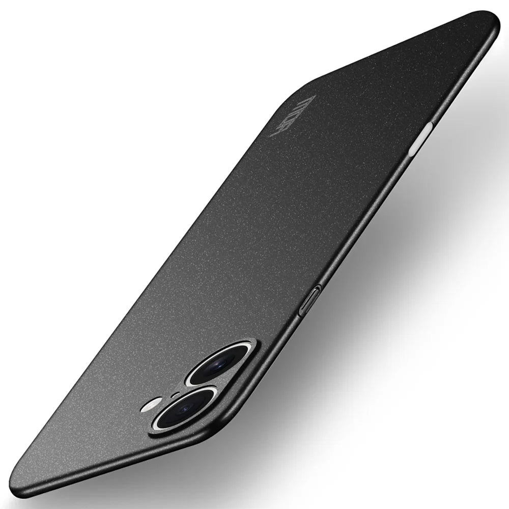 MOFI For iPhone 17 PC Case  Shield Matte Series Slim Fit Phone Cover - Black - 1