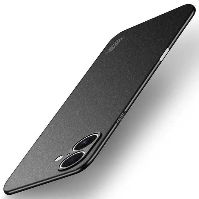 MOFI For iPhone 17 PC Case  Shield Matte Series Slim Fit Phone Cover - Black - 1