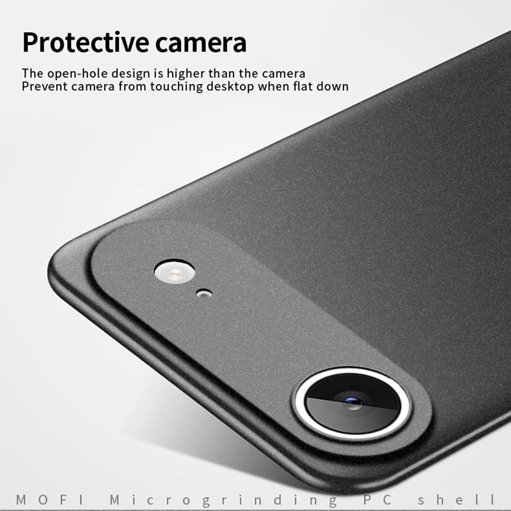 MOFI For iPhone Air PC Case  Shield Matte Series Slim Fit Phone Cover - Black - 2