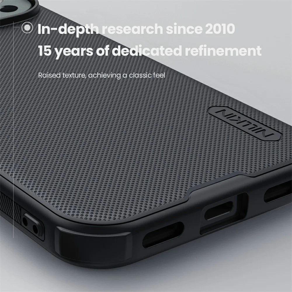 NILLKIN Frosted Shield Pro for Google Pixel 10 Pro  /  Pixel 10 Magnetic Case PC + TPU Phone Cover - Black - 7