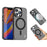 IMAK For iPhone 14 Pro Max Case Compatible with MagSafe Candy Color Anti Drop TPU + PET Back Cover - Black - 1