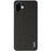 IMAK Ruiyi Series for Samsung Galaxy A07 4G Case Fabric Texture Leather + PC Phone Back Cover - Black - 1