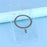 For iPhone 14 Pro Magnetic Case Glitter Ring 1.5mm Hard PC Clear Phone Cover - Black - 6